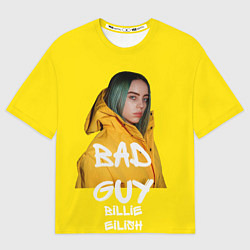 Футболка оверсайз мужская Billie Eilish Билли Айлиш, цвет: 3D-принт