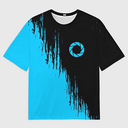 Футболка оверсайз мужская PORTAL ПОРТАЛ, цвет: 3D-принт