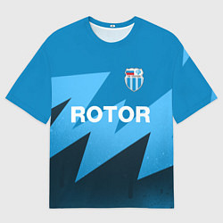 Футболка оверсайз мужская РОТОР Волгоград, цвет: 3D-принт