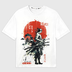Футболка оверсайз мужская ONE PIECE ZOHO SAMURAI, цвет: 3D-принт