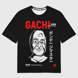 Футболка оверсайз мужская Gachimuchi Van Darkholm, цвет: 3D-принт