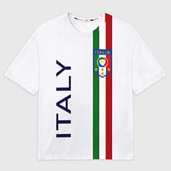 Футболка оверсайз мужская СБОРНАЯ ИТАЛИИ, цвет: 3D-принт