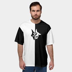 Футболка оверсайз мужская Kindred, цвет: 3D-принт — фото 2