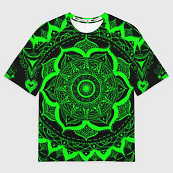 Футболка оверсайз мужская Mandala, цвет: 3D-принт