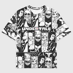Футболка оверсайз мужская UNDERTALE, цвет: 3D-принт