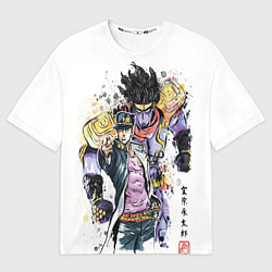 Футболка оверсайз мужская JOJO, цвет: 3D-принт