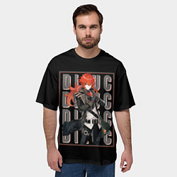 Футболка оверсайз мужская Genshin Impact, цвет: 3D-принт — фото 2