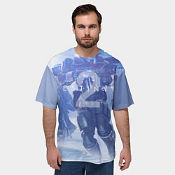 Футболка оверсайз мужская Destiny 2: Beyond Light, цвет: 3D-принт — фото 2