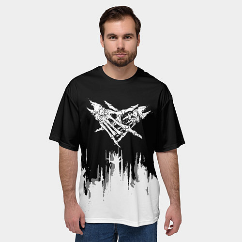 Мужская футболка оверсайз Velial Squad / 3D-принт – фото 3