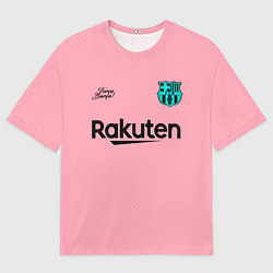 Футболка оверсайз мужская BARCELONA резервная 2021, цвет: 3D-принт