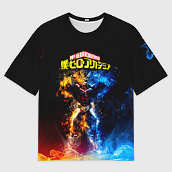 Футболка оверсайз мужская Моя геройская академия, цвет: 3D-принт