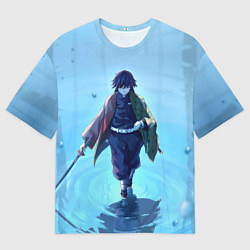 Футболка оверсайз мужская ГИЮ ТОМИОКА, цвет: 3D-принт