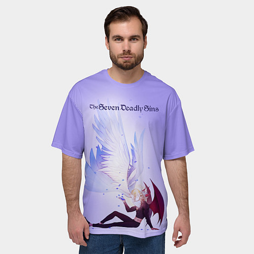 Мужская футболка оверсайз The Seven Deadly Sins / 3D-принт – фото 3