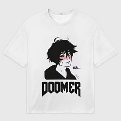 Футболка оверсайз мужская Doomer boy, цвет: 3D-принт