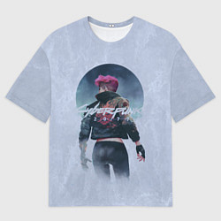 Футболка оверсайз мужская Cyberpunk 2077, цвет: 3D-принт