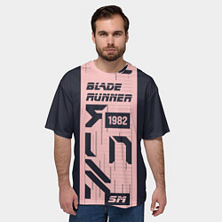Футболка оверсайз мужская Бегущий по лезвию 1982, цвет: 3D-принт — фото 2