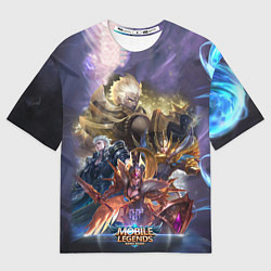 Футболка оверсайз мужская Mobile Legends Bang Bang, цвет: 3D-принт