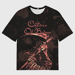 Футболка оверсайз мужская Children of Bodom Reaper, цвет: 3D-принт