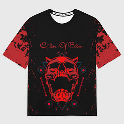 Футболка оверсайз мужская Children of Bodom Blood Z, цвет: 3D-принт