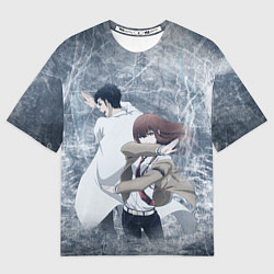 Футболка оверсайз мужская Врата Штейна, цвет: 3D-принт