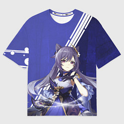 Футболка оверсайз мужская Genshin Impact, цвет: 3D-принт