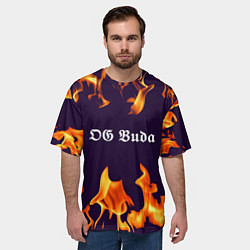 Футболка оверсайз мужская OG Buda, цвет: 3D-принт — фото 2