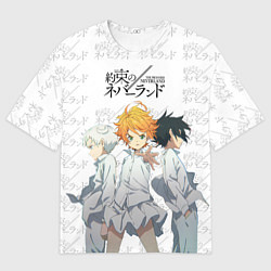 Футболка оверсайз мужская Персонажи Обещанный Неверленд, цвет: 3D-принт