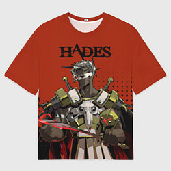 Футболка оверсайз мужская Hades - Арес, цвет: 3D-принт