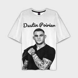 Мужская футболка оверсайз Dustin Poirier