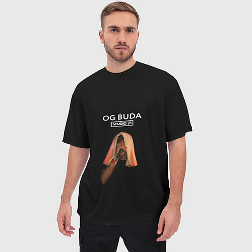 Мужская футболка оверсайз OG Buda / 3D-принт – фото 3