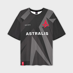 Футболка оверсайз мужская Astralis Jersey Pro 202122, цвет: 3D-принт