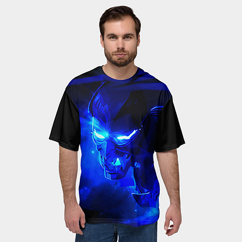 Мужская футболка оверсайз Валорант / 3D-принт – фото 3
