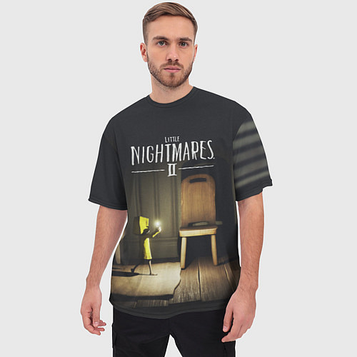 Мужская футболка оверсайз Little Nightmares 2 / 3D-принт – фото 3