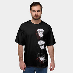 Футболка оверсайз мужская Jujutsu Kaisen, цвет: 3D-принт — фото 2