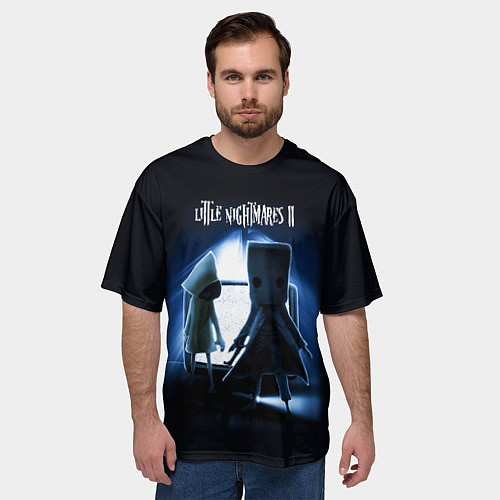 Мужская футболка оверсайз Моно и Шестая / 3D-принт – фото 3