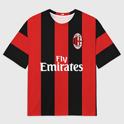 Футболка оверсайз мужская Форма Милан Ибрагимович, цвет: 3D-принт