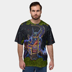 Футболка оверсайз мужская Суд Анубиса Скин CS:GO, цвет: 3D-принт — фото 2