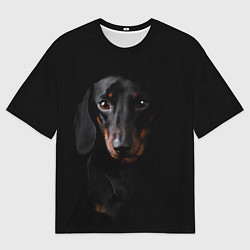 Футболка оверсайз мужская ТАКСА, цвет: 3D-принт