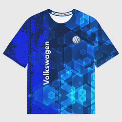 Футболка оверсайз мужская Volkswagen, цвет: 3D-принт