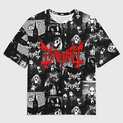Футболка оверсайз мужская MAYHEM, цвет: 3D-принт