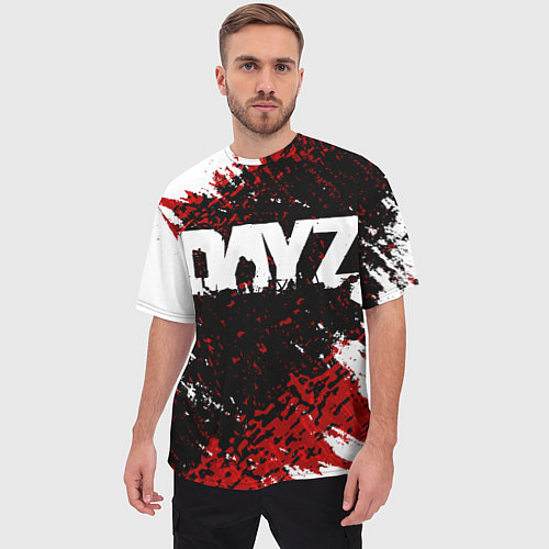 Мужская футболка оверсайз DayZ / 3D-принт – фото 3