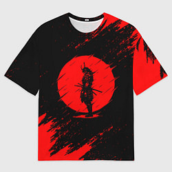 Футболка оверсайз мужская САМУРАИ SAMURAI, цвет: 3D-принт