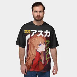 Футболка оверсайз мужская Asuka, цвет: 3D-принт — фото 2