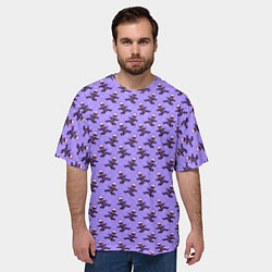 Футболка оверсайз мужская ГОДЖО САТОРУ GOJO SATORU, цвет: 3D-принт — фото 2