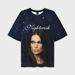 Футболка оверсайз мужская Nightwish Tarja Turunen Z, цвет: 3D-принт