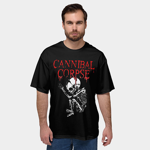 Мужская футболка оверсайз Cannibal Corpse 1 / 3D-принт – фото 3
