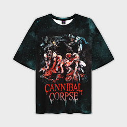 Футболка оверсайз мужская Cannibal Corpse, цвет: 3D-принт