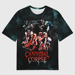 Футболка оверсайз мужская Cannibal Corpse, цвет: 3D-принт