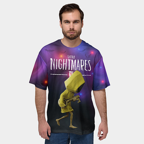 Мужская футболка оверсайз Little Nightmares 2 / 3D-принт – фото 3