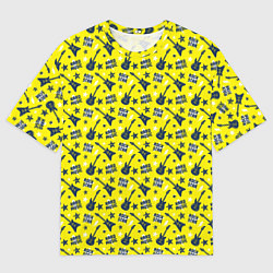 Футболка оверсайз мужская Рок-звезда, цвет: 3D-принт